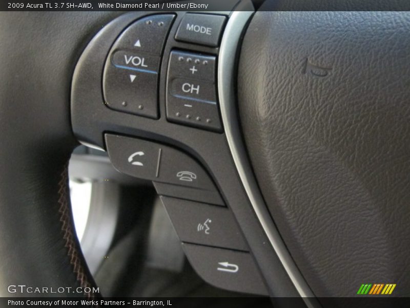Controls of 2009 TL 3.7 SH-AWD