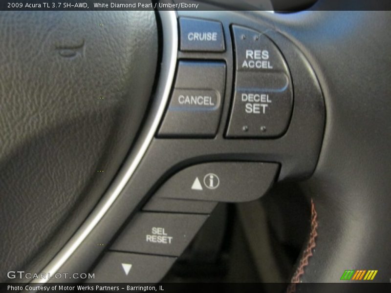 Controls of 2009 TL 3.7 SH-AWD