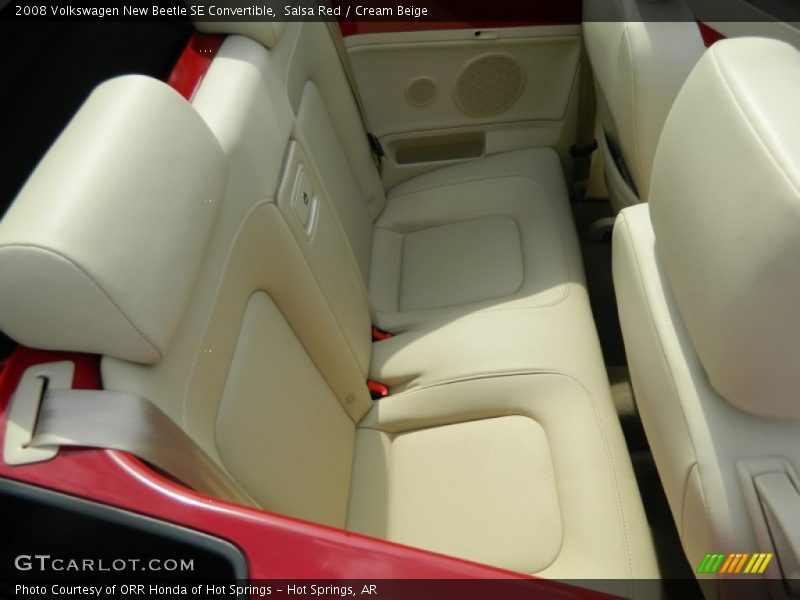 Salsa Red / Cream Beige 2008 Volkswagen New Beetle SE Convertible
