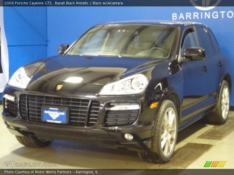 Basalt Black Metallic / Black w/Alcantara 2009 Porsche Cayenne GTS