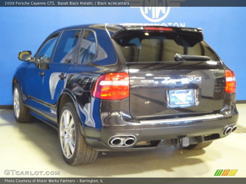 Basalt Black Metallic / Black w/Alcantara 2009 Porsche Cayenne GTS