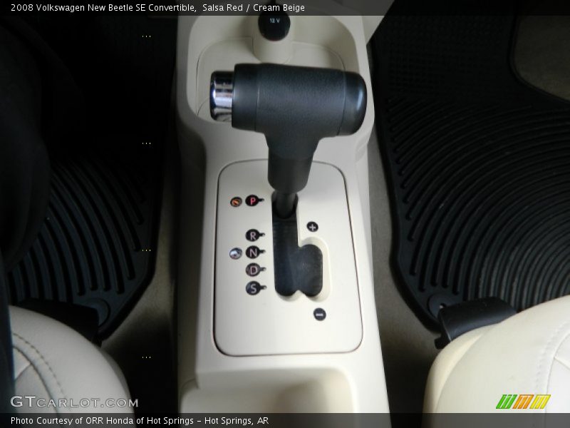 Salsa Red / Cream Beige 2008 Volkswagen New Beetle SE Convertible