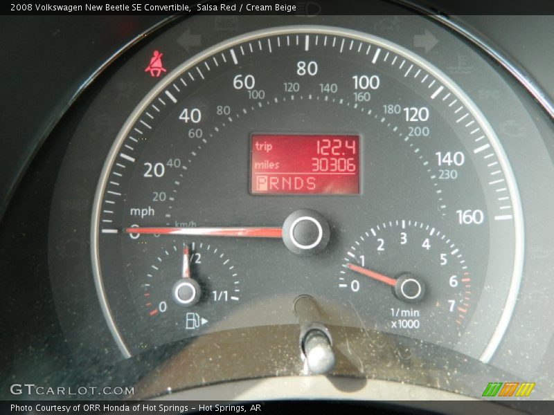 Salsa Red / Cream Beige 2008 Volkswagen New Beetle SE Convertible