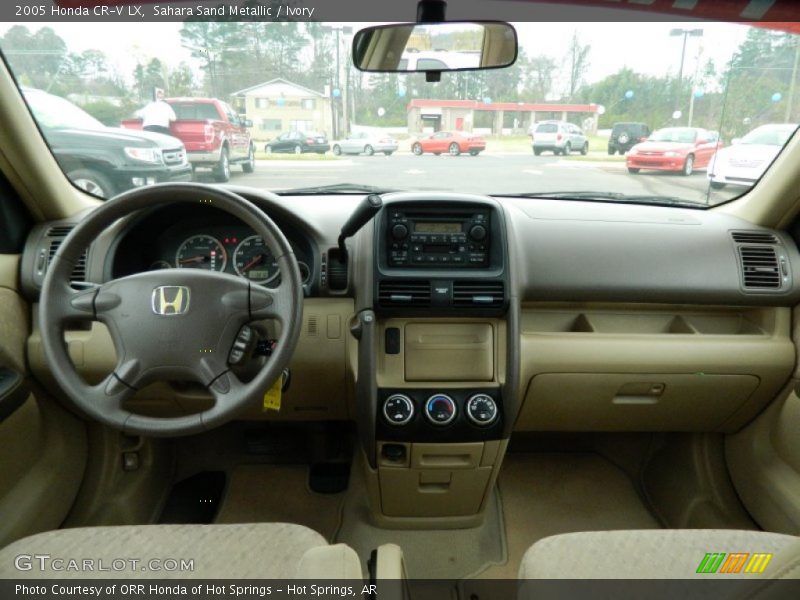 Sahara Sand Metallic / Ivory 2005 Honda CR-V LX