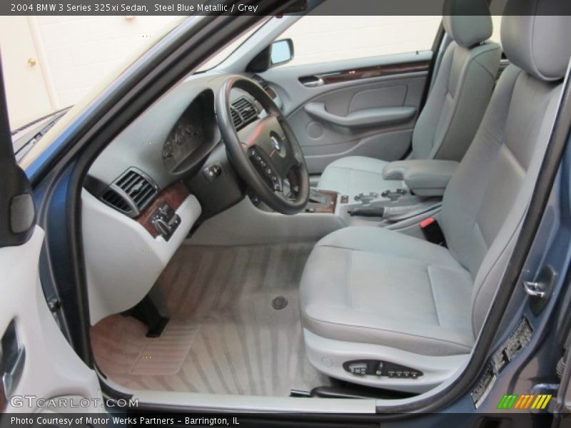  2004 3 Series 325xi Sedan Grey Interior