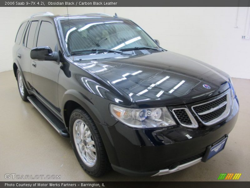 Obsidian Black / Carbon Black Leather 2006 Saab 9-7X 4.2i