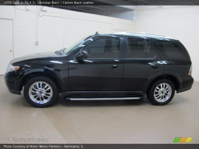 Obsidian Black / Carbon Black Leather 2006 Saab 9-7X 4.2i