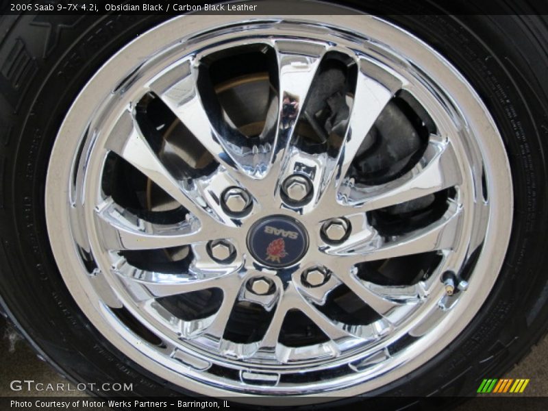 Obsidian Black / Carbon Black Leather 2006 Saab 9-7X 4.2i