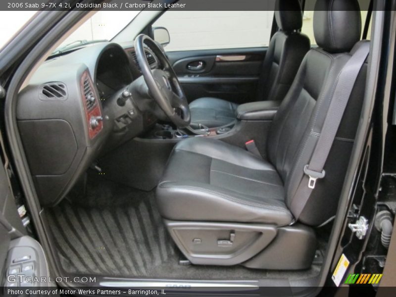 Obsidian Black / Carbon Black Leather 2006 Saab 9-7X 4.2i