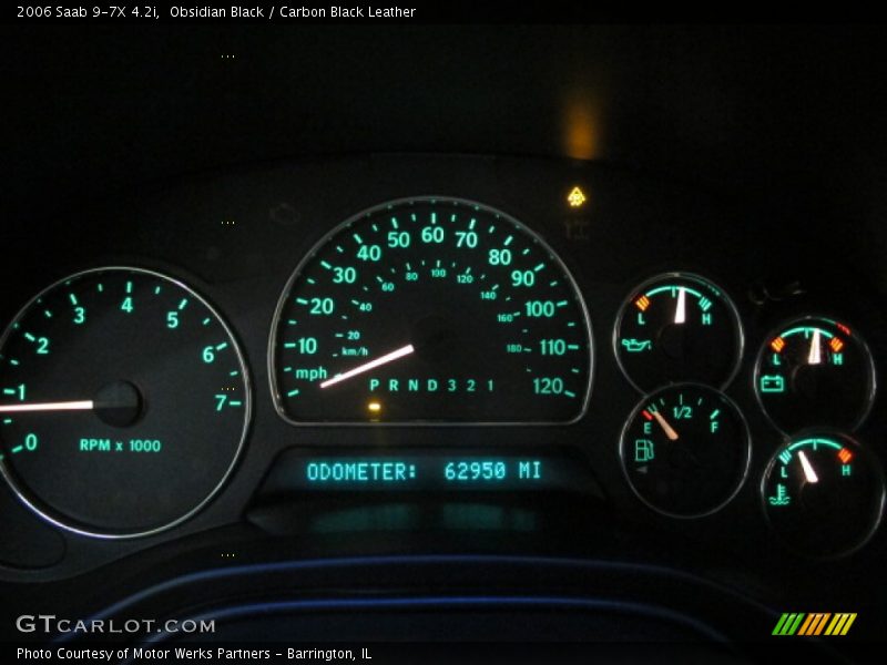 Obsidian Black / Carbon Black Leather 2006 Saab 9-7X 4.2i