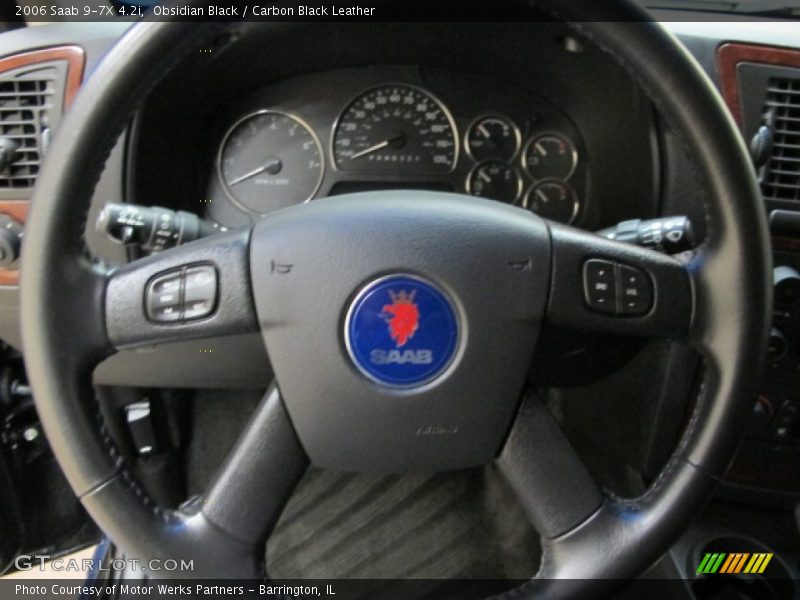Obsidian Black / Carbon Black Leather 2006 Saab 9-7X 4.2i