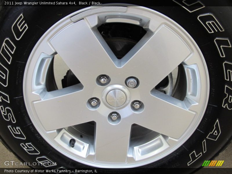 Black / Black 2011 Jeep Wrangler Unlimited Sahara 4x4