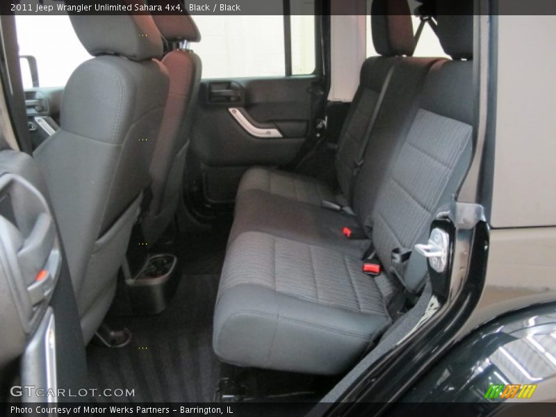 Black / Black 2011 Jeep Wrangler Unlimited Sahara 4x4