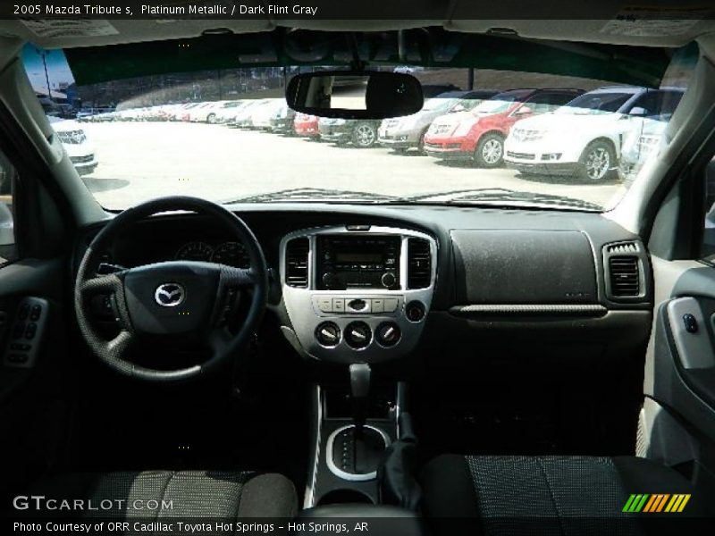 Platinum Metallic / Dark Flint Gray 2005 Mazda Tribute s