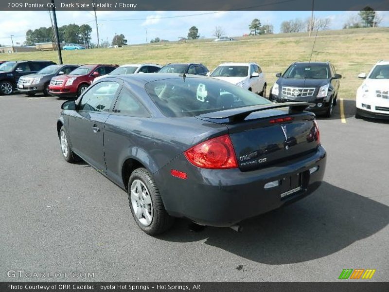 Dark Slate Metallic / Ebony 2009 Pontiac G5