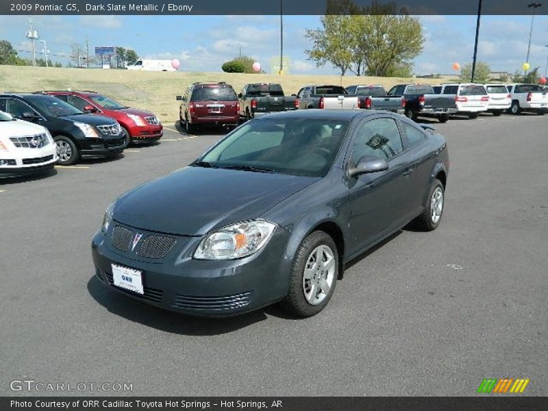 Dark Slate Metallic / Ebony 2009 Pontiac G5