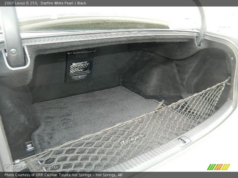 Starfire White Pearl / Black 2007 Lexus IS 250