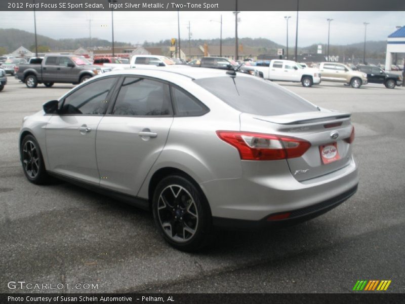 Ingot Silver Metallic / Two-Tone Sport 2012 Ford Focus SE Sport Sedan