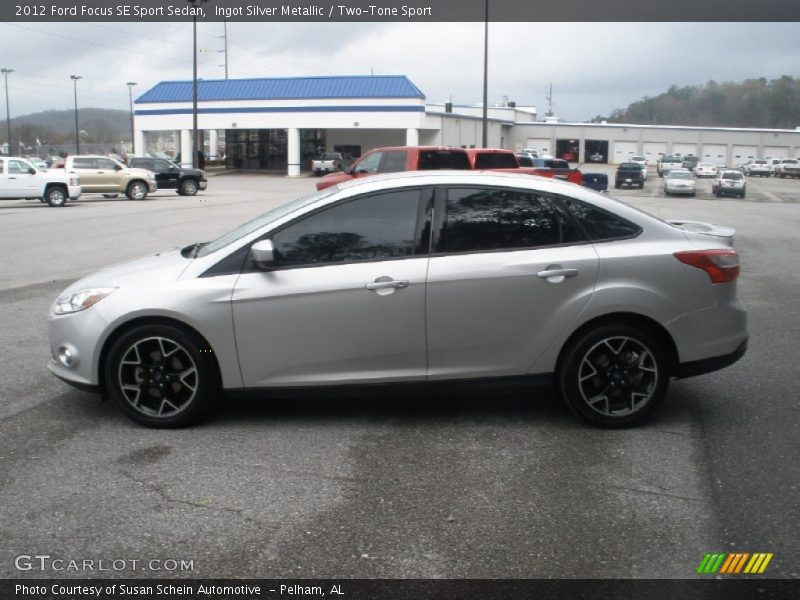 Ingot Silver Metallic / Two-Tone Sport 2012 Ford Focus SE Sport Sedan