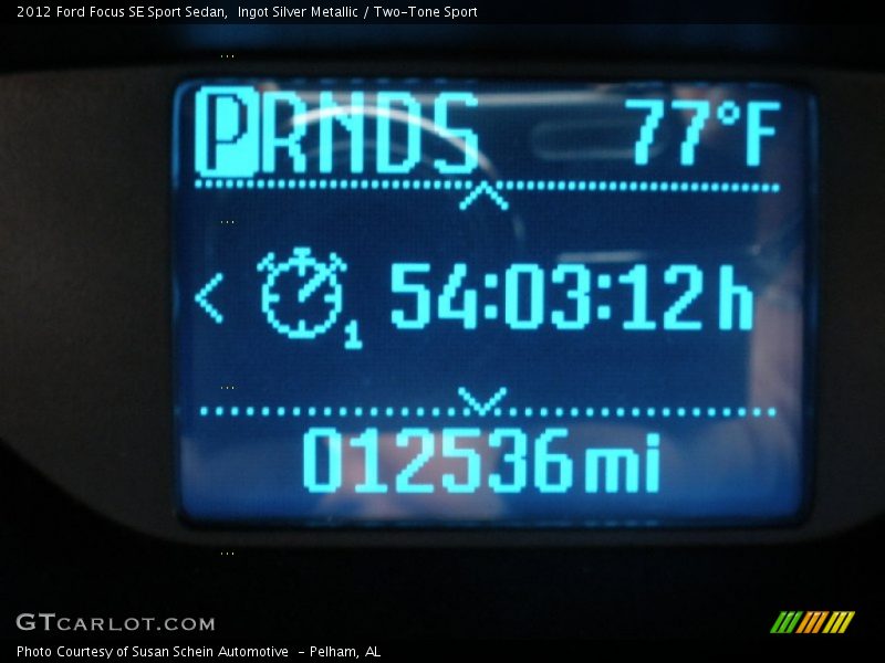 Ingot Silver Metallic / Two-Tone Sport 2012 Ford Focus SE Sport Sedan