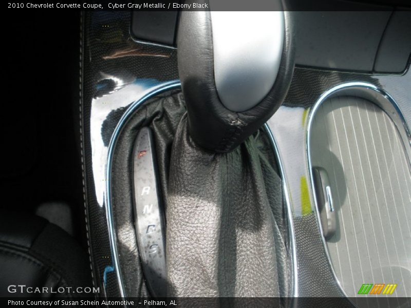 Cyber Gray Metallic / Ebony Black 2010 Chevrolet Corvette Coupe