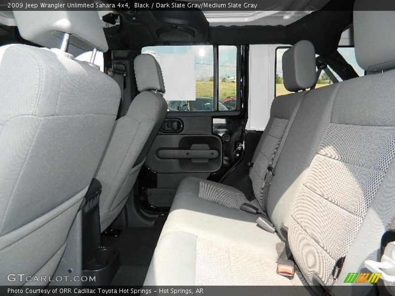 Black / Dark Slate Gray/Medium Slate Gray 2009 Jeep Wrangler Unlimited Sahara 4x4