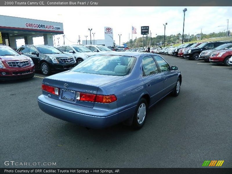 Constellation Blue Pearl / Gray 2000 Toyota Camry CE
