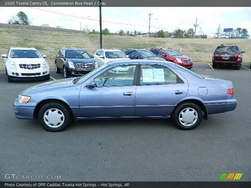 Constellation Blue Pearl / Gray 2000 Toyota Camry CE