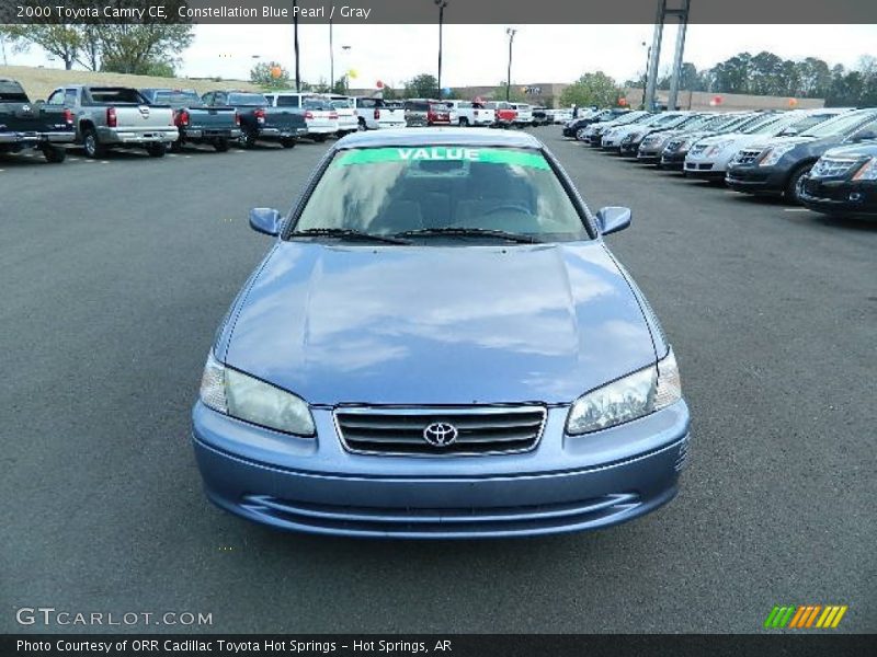 Constellation Blue Pearl / Gray 2000 Toyota Camry CE