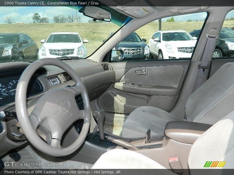 Constellation Blue Pearl / Gray 2000 Toyota Camry CE
