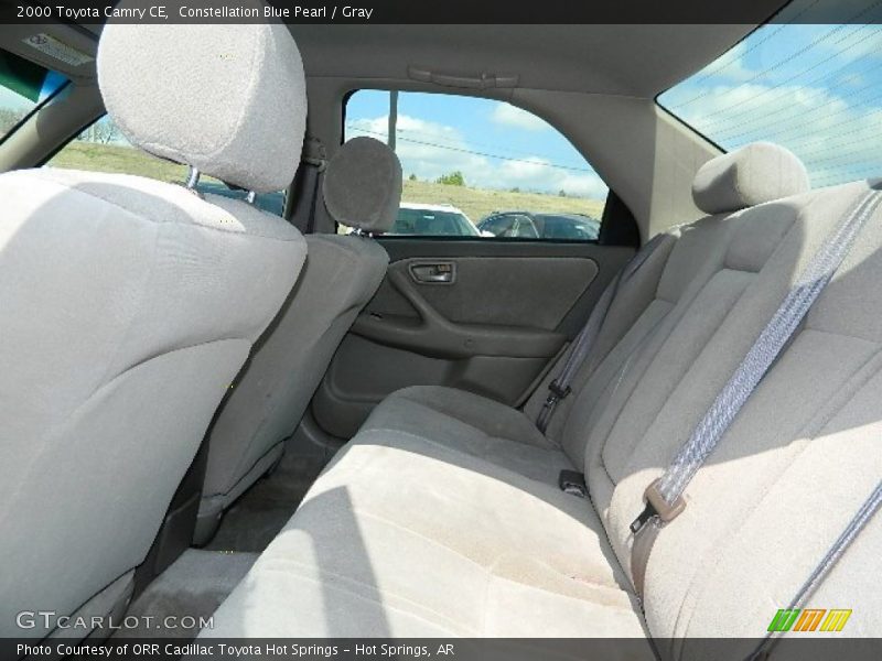 Constellation Blue Pearl / Gray 2000 Toyota Camry CE