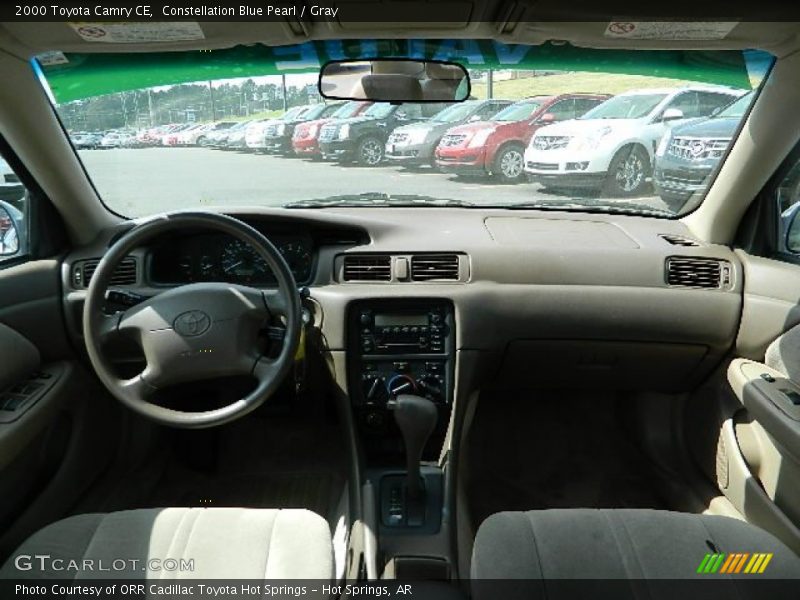 Constellation Blue Pearl / Gray 2000 Toyota Camry CE