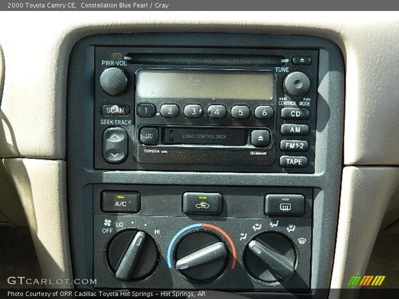 Constellation Blue Pearl / Gray 2000 Toyota Camry CE