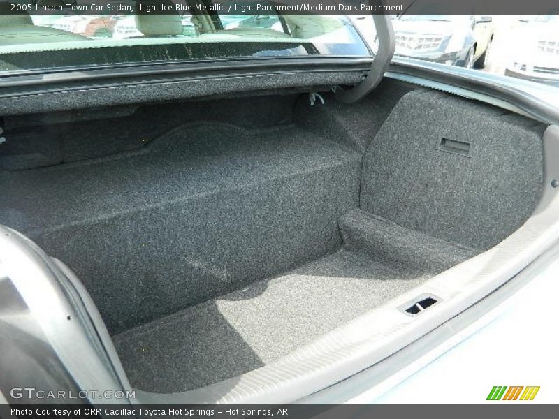 Light Ice Blue Metallic / Light Parchment/Medium Dark Parchment 2005 Lincoln Town Car Sedan
