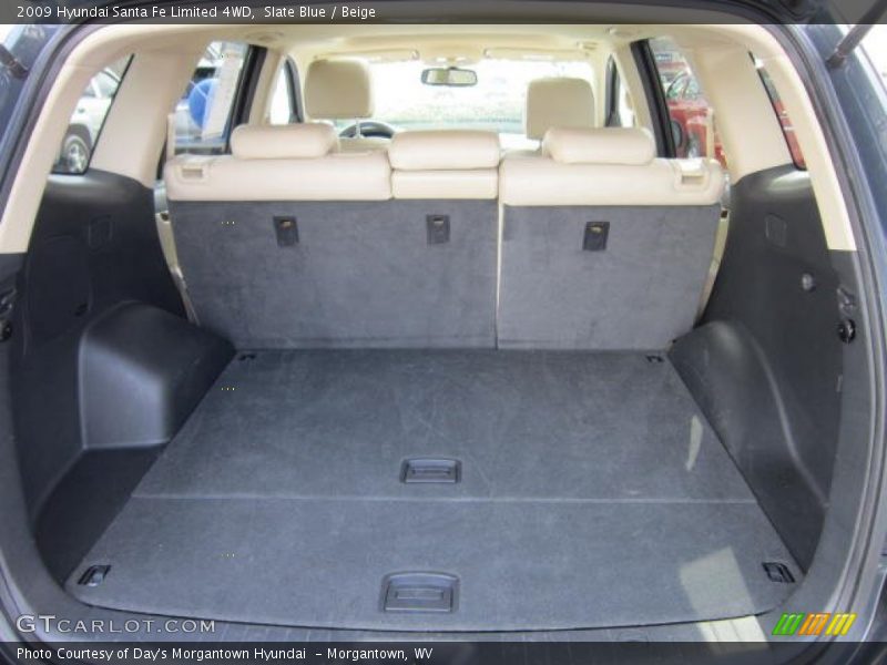 Slate Blue / Beige 2009 Hyundai Santa Fe Limited 4WD