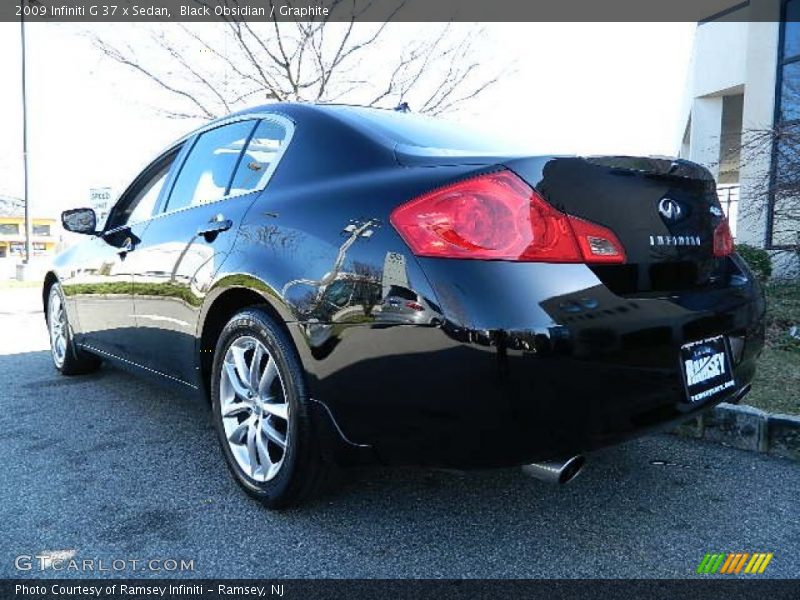 Black Obsidian / Graphite 2009 Infiniti G 37 x Sedan