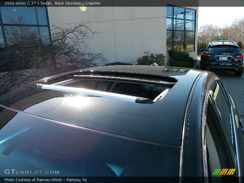 Black Obsidian / Graphite 2009 Infiniti G 37 x Sedan