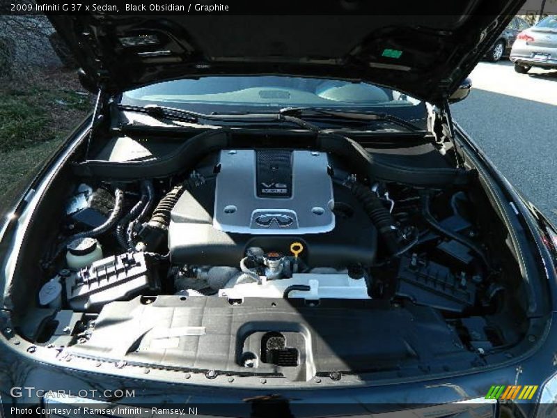 Black Obsidian / Graphite 2009 Infiniti G 37 x Sedan