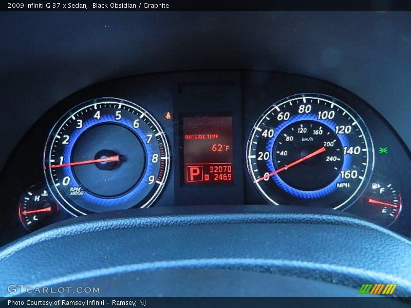 Black Obsidian / Graphite 2009 Infiniti G 37 x Sedan