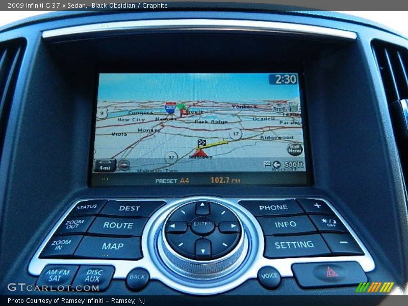 Black Obsidian / Graphite 2009 Infiniti G 37 x Sedan