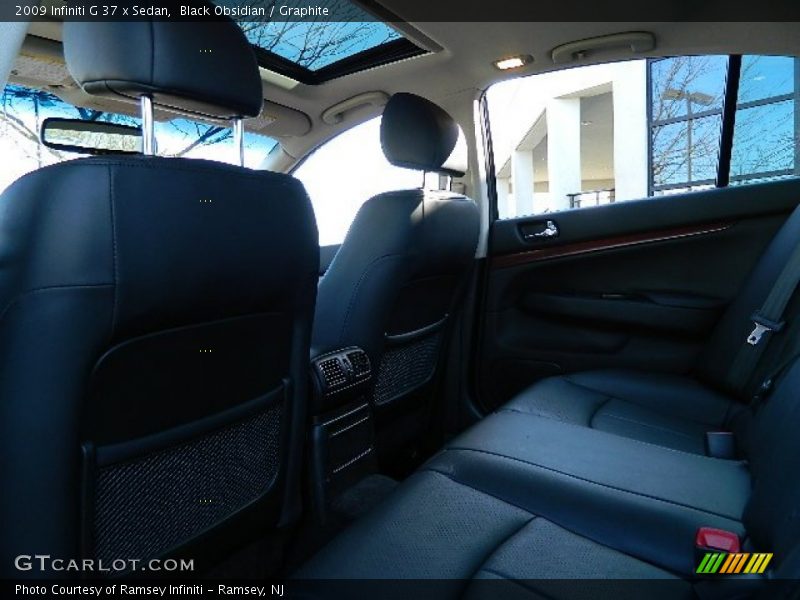 Black Obsidian / Graphite 2009 Infiniti G 37 x Sedan
