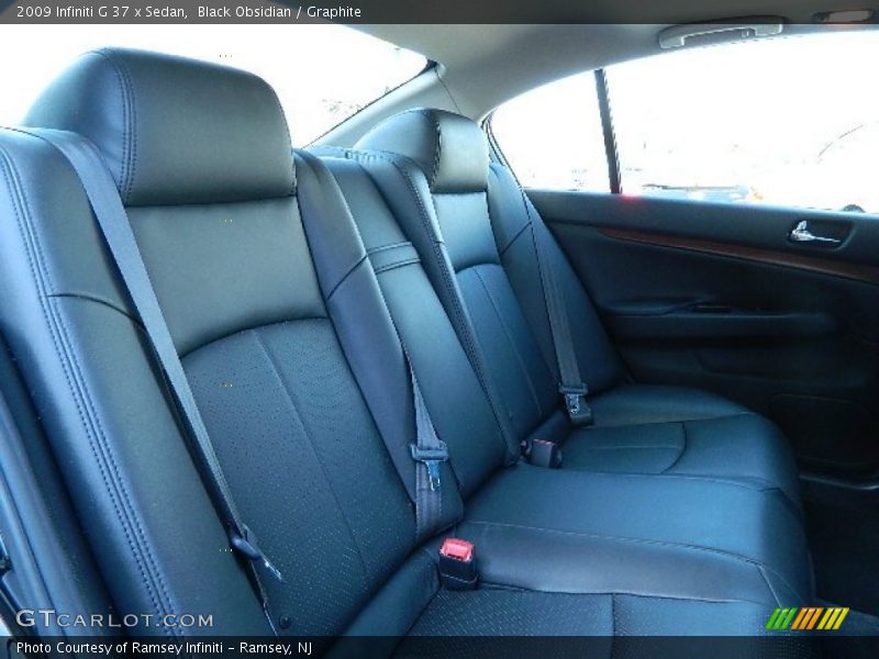 Black Obsidian / Graphite 2009 Infiniti G 37 x Sedan