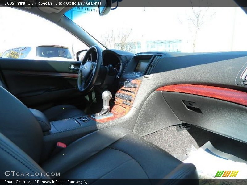 Black Obsidian / Graphite 2009 Infiniti G 37 x Sedan