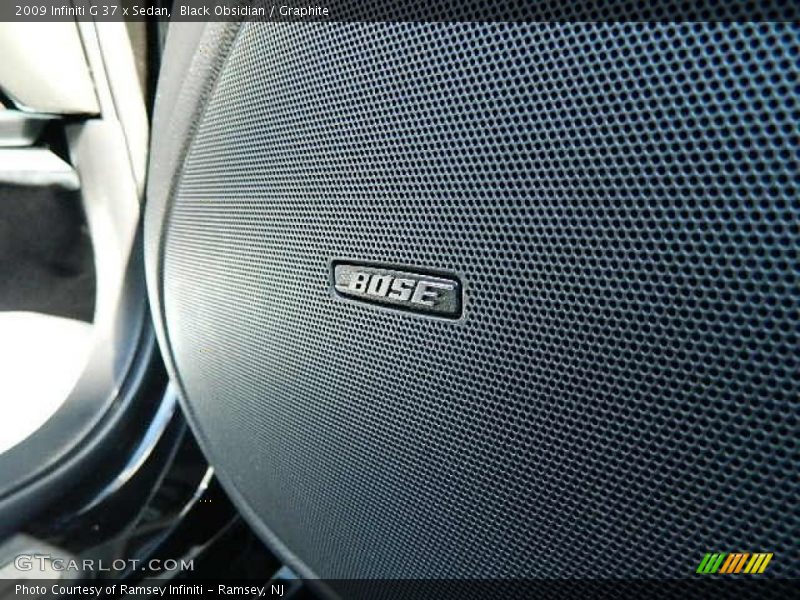 Black Obsidian / Graphite 2009 Infiniti G 37 x Sedan