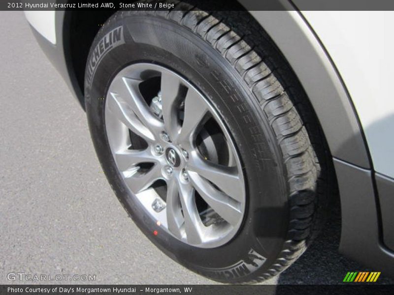 Stone White / Beige 2012 Hyundai Veracruz Limited AWD