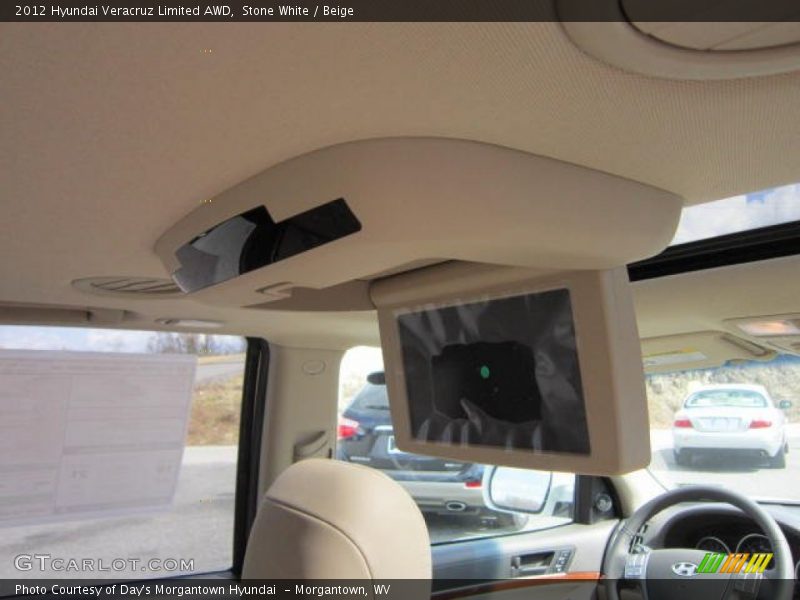 Stone White / Beige 2012 Hyundai Veracruz Limited AWD