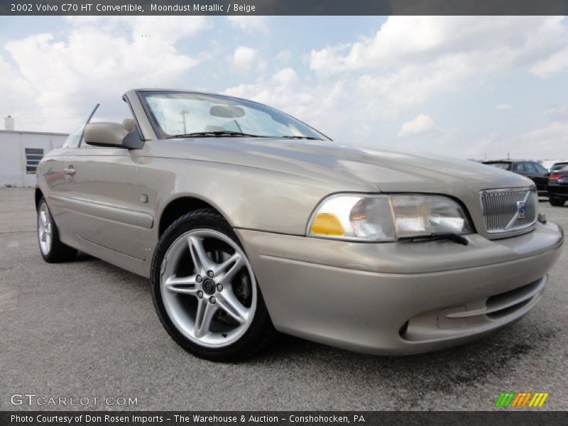 Moondust Metallic / Beige 2002 Volvo C70 HT Convertible