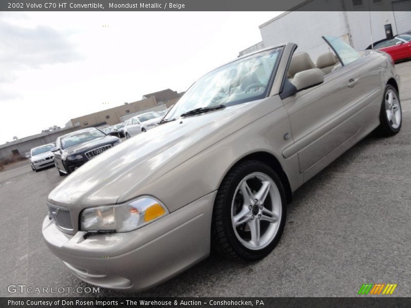 Moondust Metallic / Beige 2002 Volvo C70 HT Convertible