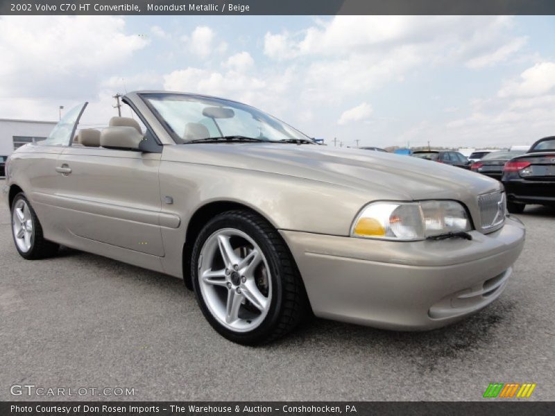 Moondust Metallic / Beige 2002 Volvo C70 HT Convertible