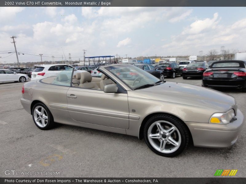 Moondust Metallic / Beige 2002 Volvo C70 HT Convertible